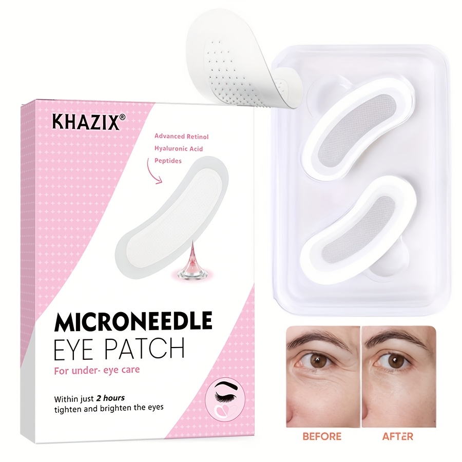 Microneedle Patch Eye - 2 STUKS Retinol microneedle-ooglapje, geschikt voor