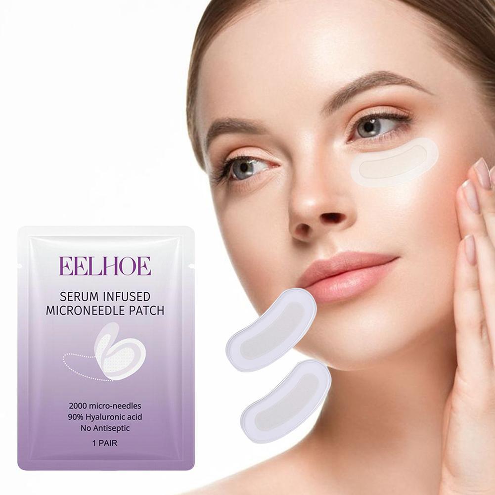 Microneedle Patch Eye - Collageen 0.2mm Microneedle Oogpatch Hyaluronzuur Oogpatch