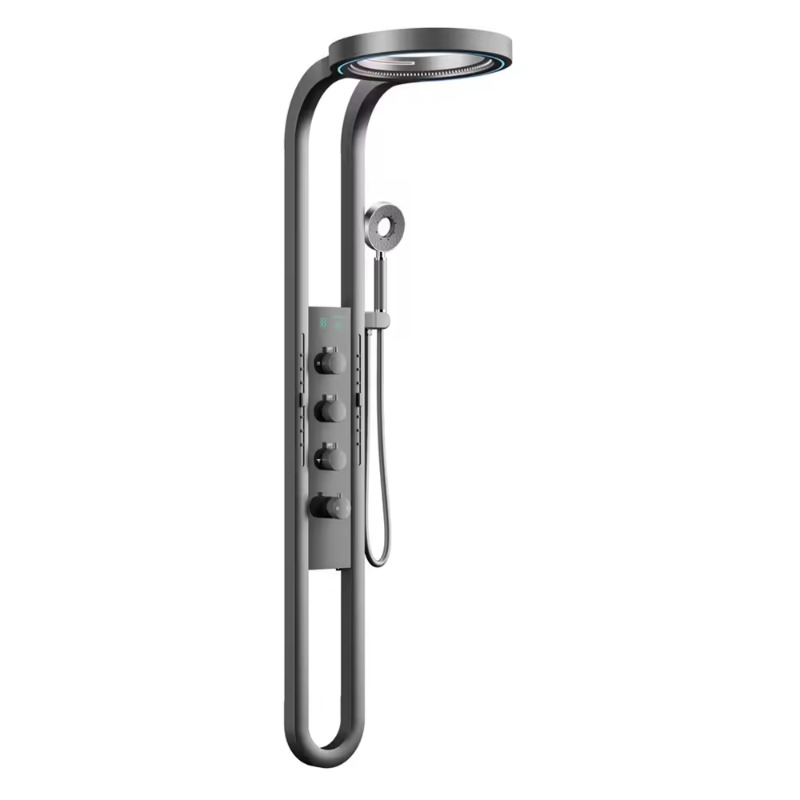 Spa&Wellness Earth City Шелепиха - Smart Digital Display Thermostatisch Douchesysteem Wandmontage