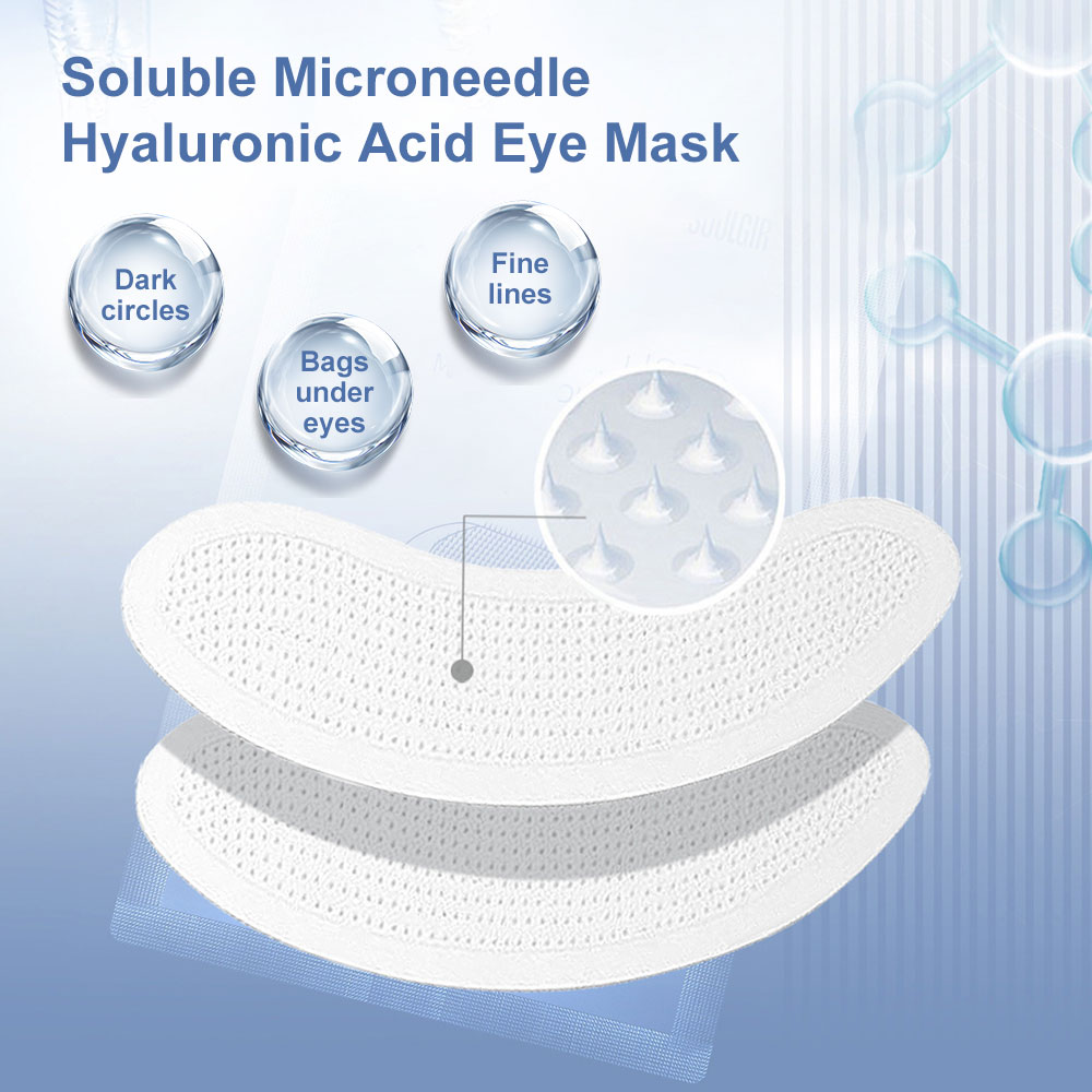 Microneedle Patch Eye - Oplosbare Microneedle Oogpatches Hyaluronzuur Oogmasker Tegen