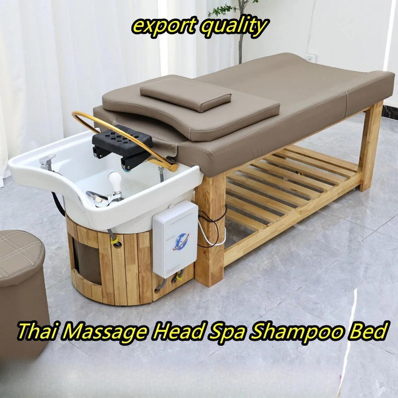 Spa Wellness And Beauty - Massagetafel van massief hout met watercirculatie,