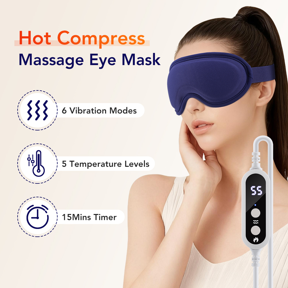 Elektrisch stoomoogmasker 3D-t - Eye Mask Heated recensie en prijs