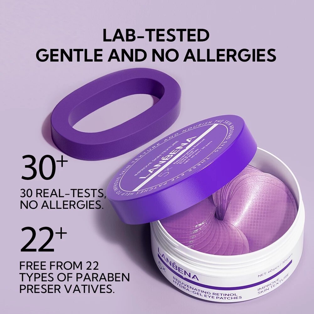 LANBENA Retinol Anti-Rimpel Oo - Microneedle Patch Eye recensie en prijs