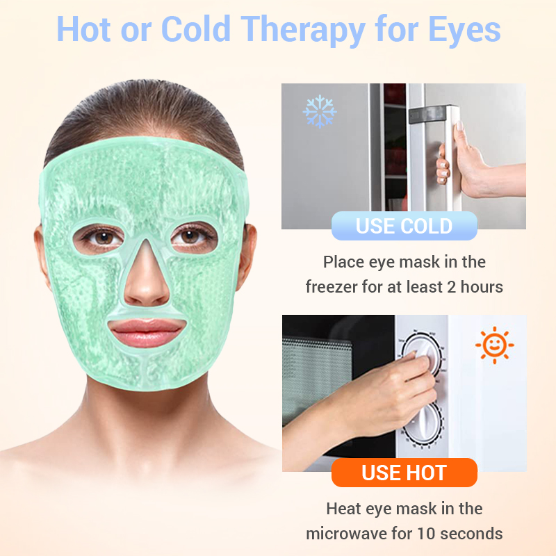 IJsmasker Koud gezicht Oogmask - Eye Mask Heated recensie en prijs