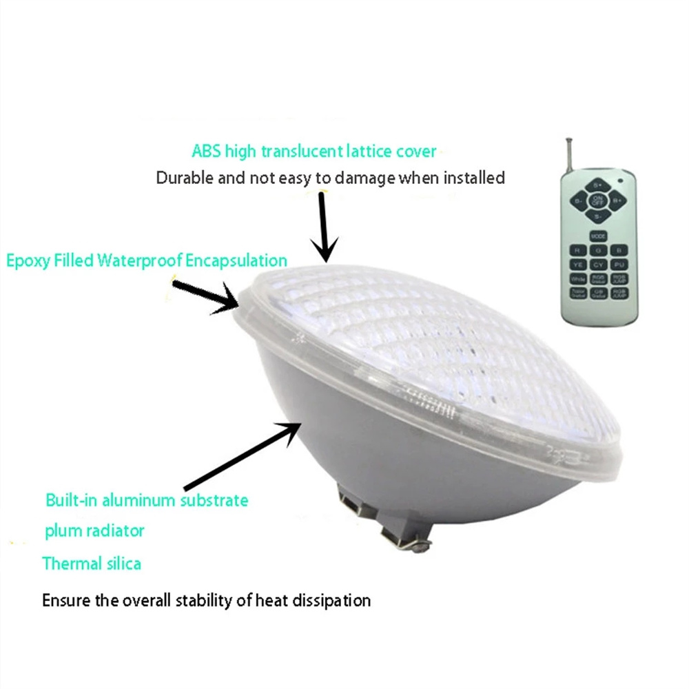 45W 25W PAR56 RGB LED Zwembad  - Xy Spa & Wellness George Town recensie en prijs