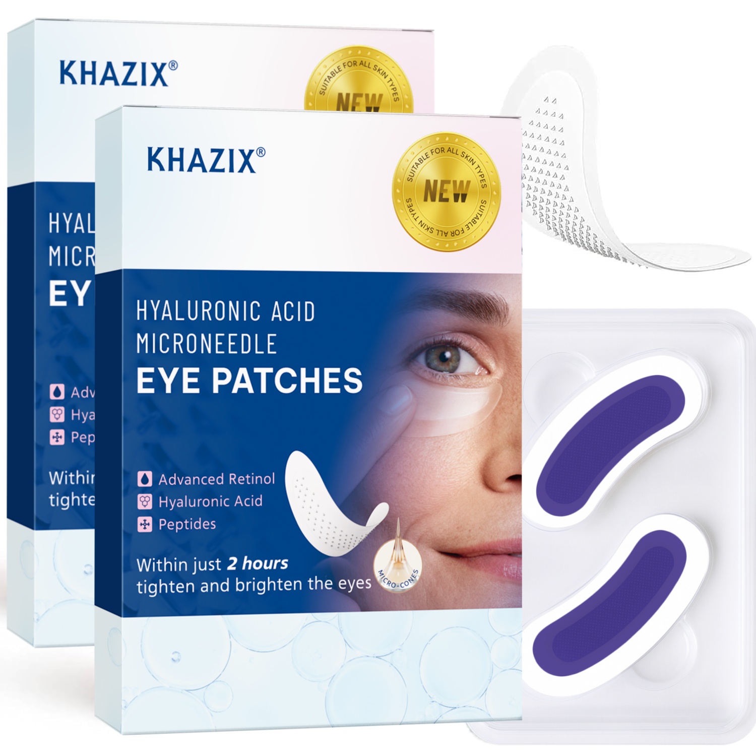 Retinol Microneedle-oogpatches - Microneedle Patch Eye recensie en prijs