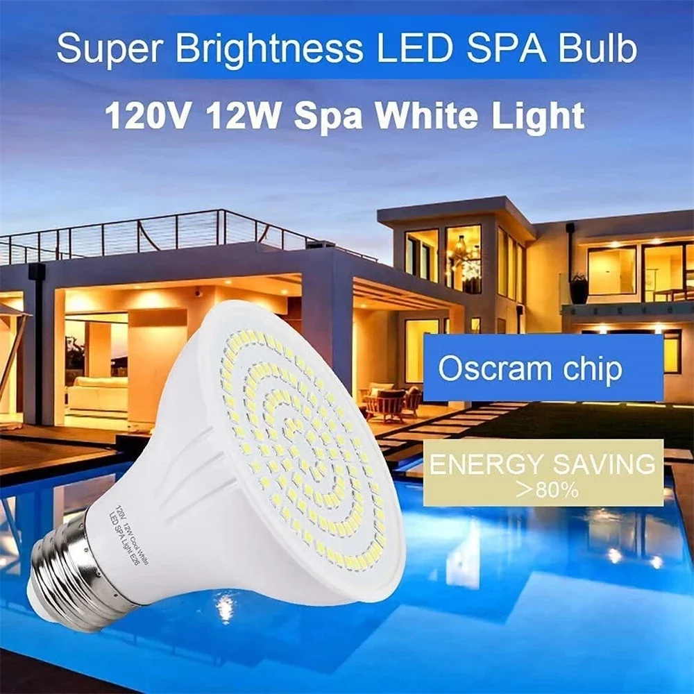 12W SPA Lamp LED Zwembadverlic - Xy Spa & Wellness George Town recensie en prijs
