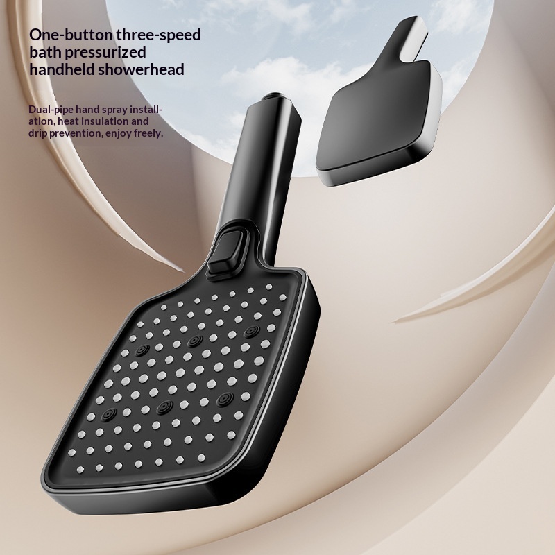 Grijze Gun Shower Set Luxe Hot - Spa&Wellness Earth City Шелепиха recensie en prijs