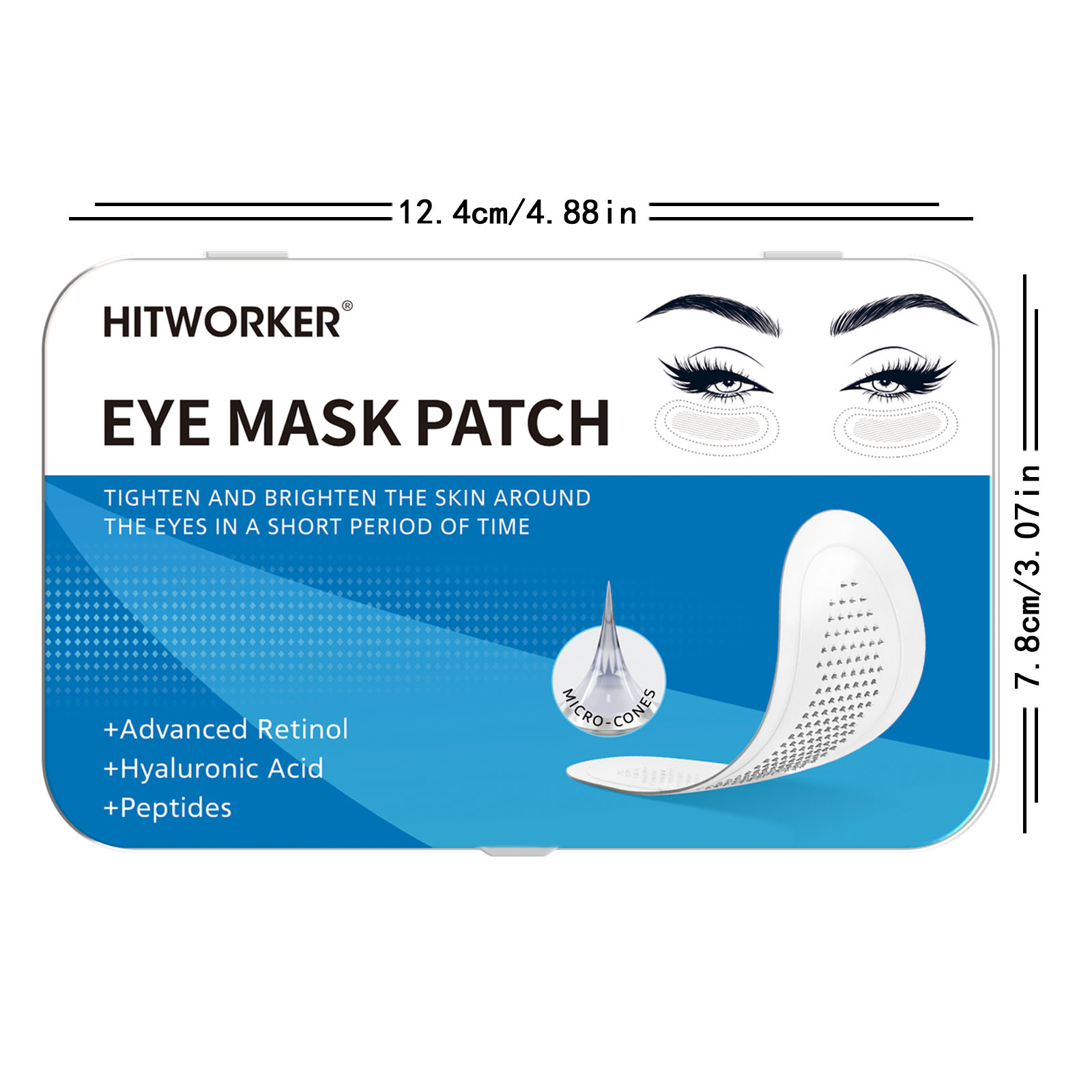 Precisie Skincare Dieptereinig - Microneedle Patch Eye recensie en prijs
