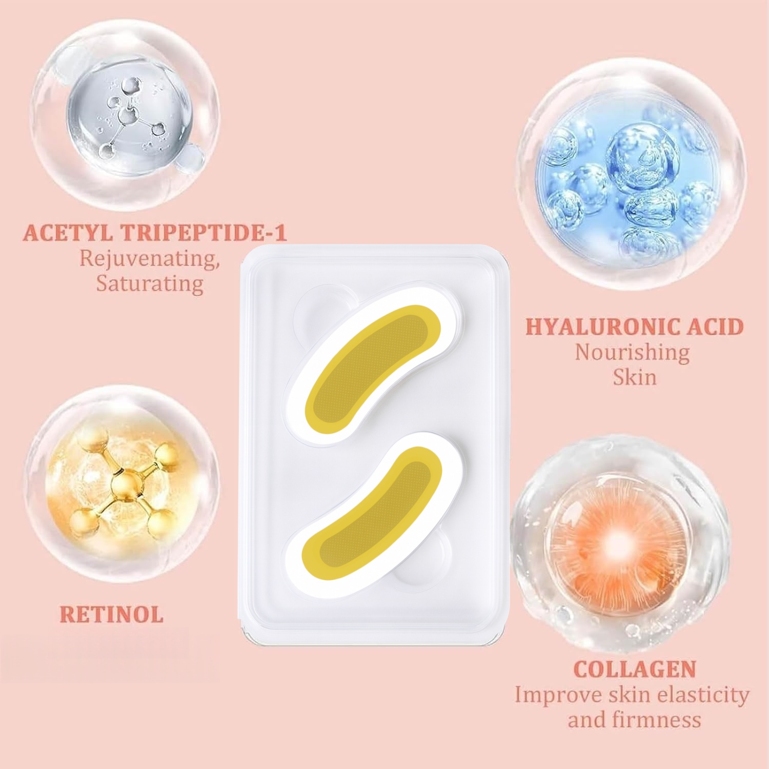 2 stuks retinol microneedle oo - Microneedle Patch Eye recensie en prijs