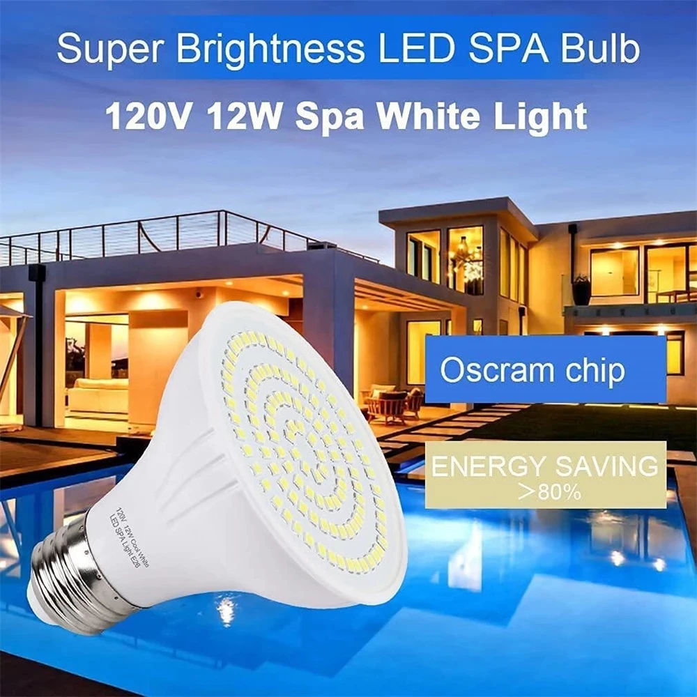 LED Zwembad Licht E27 E26 Lamp - Xy Spa & Wellness George Town recensie en prijs