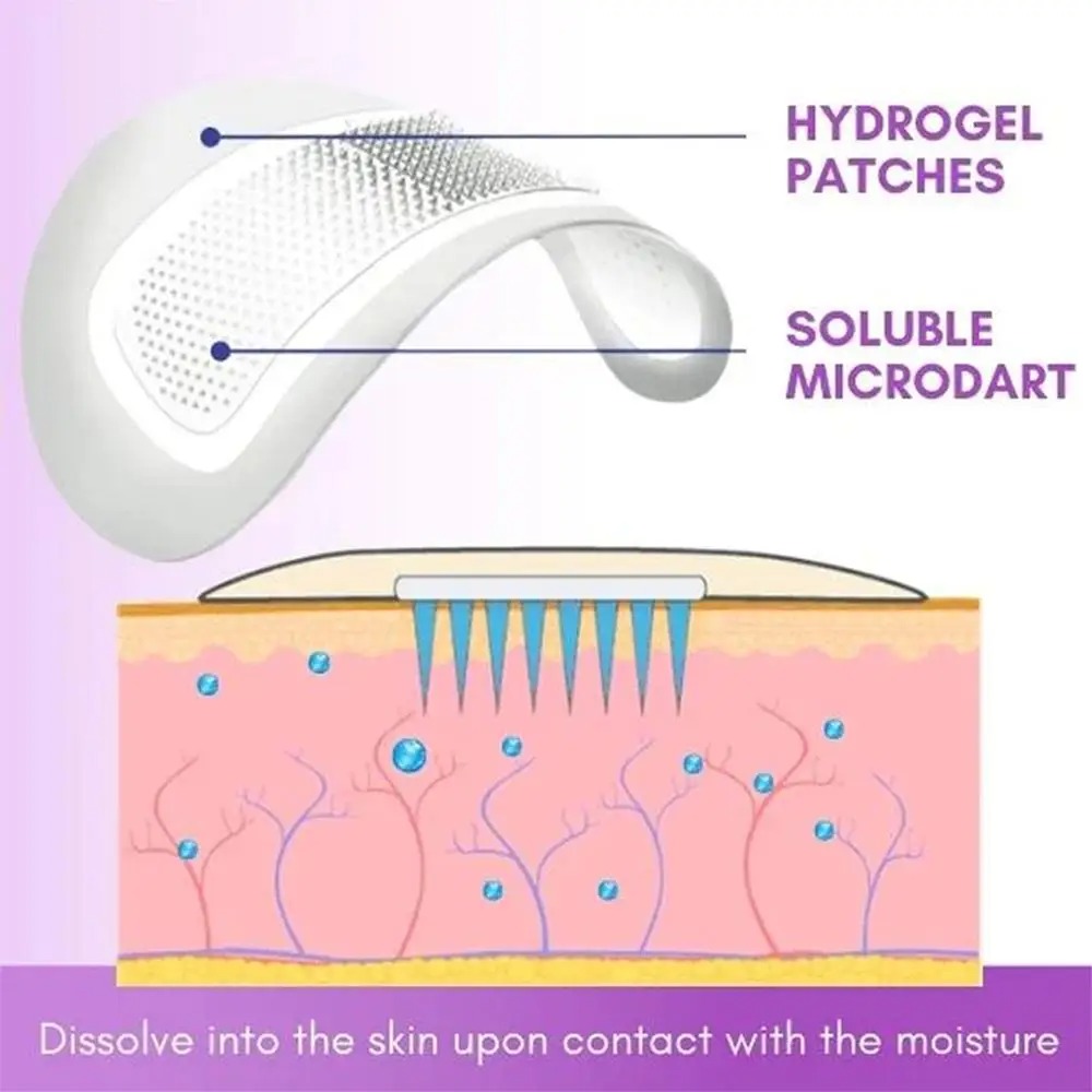 1 paar micro-naald ooglapjesma - Microneedle Patch Eye recensie en prijs