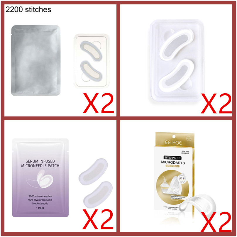 2pairs Micro-naald Onder Oogla - Microneedle Patch Eye recensie en prijs