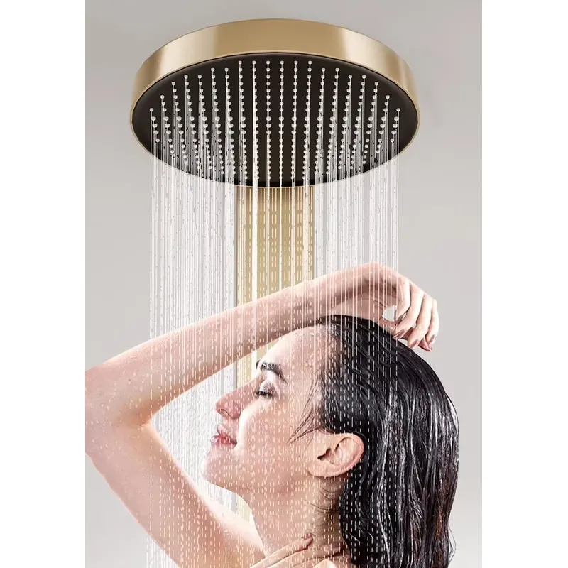 Messing regendouchepaneelset m - Spa&Wellness Earth City Шелепиха recensie en prijs